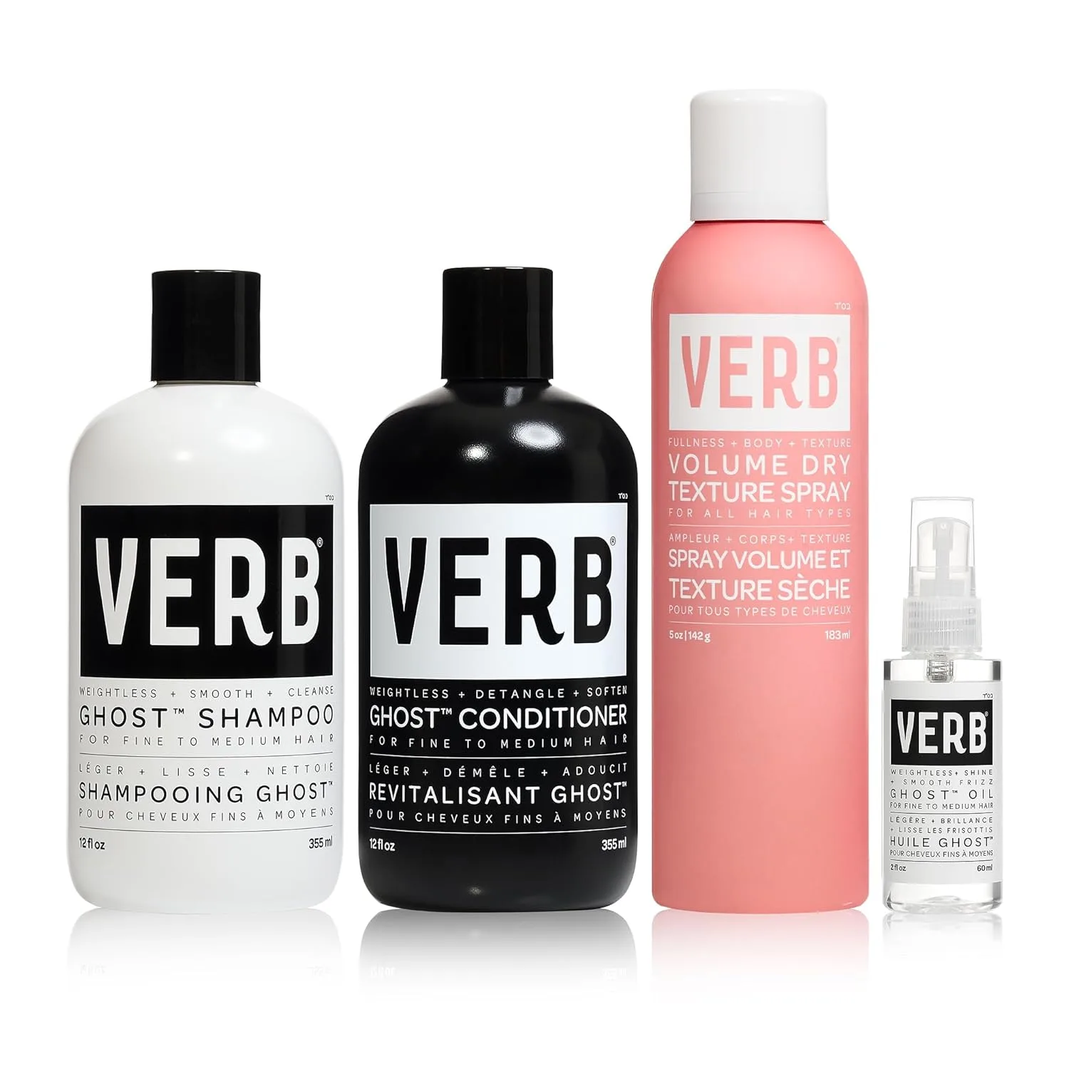 Набор из шампуня и кондиционера VERB Ghost Набор шампунь и стайлер (3 упаковки), Green