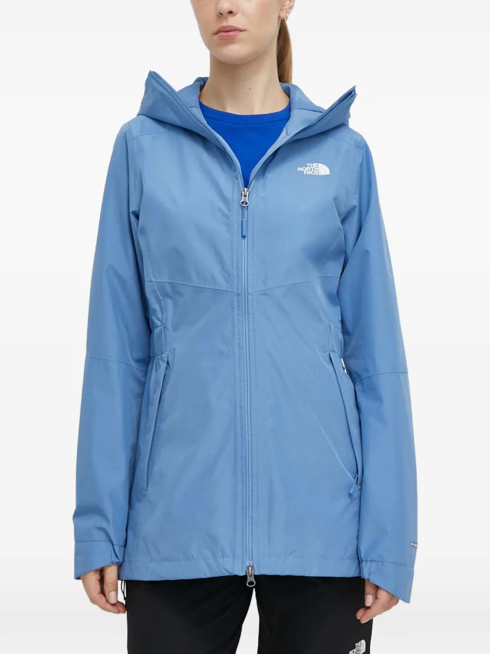 

Спортивная куртка на молнии с капюшоном The North Face, синий