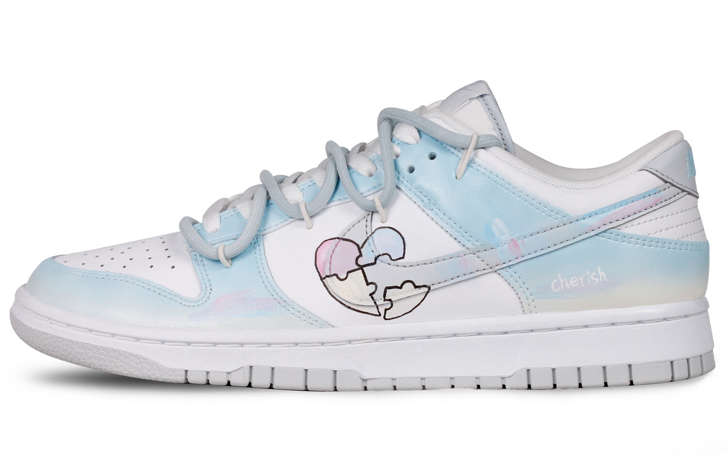 

Мужские кроссовки для скейтбординга Nike Dunk, Light Blue