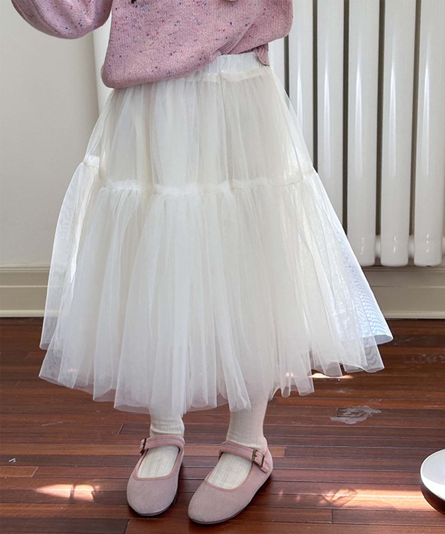 Юбка из тюля Aimoha Kids, white