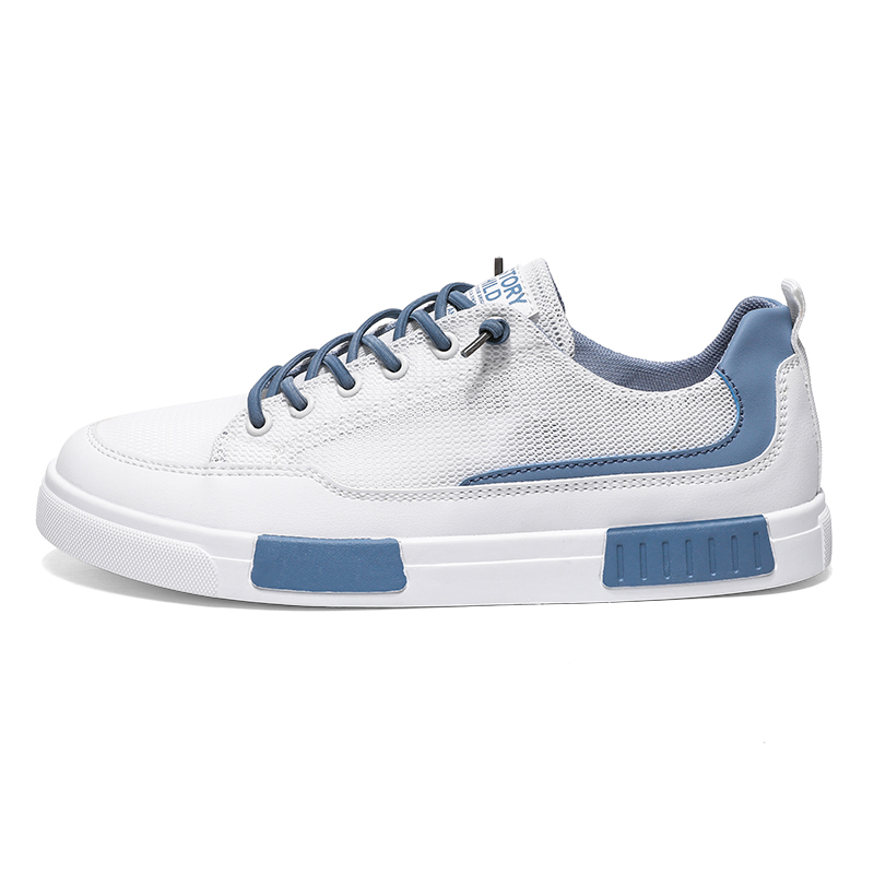 

Sportful Мужские низкие скейтбордские кроссовки бело-синие, цвет White Blue