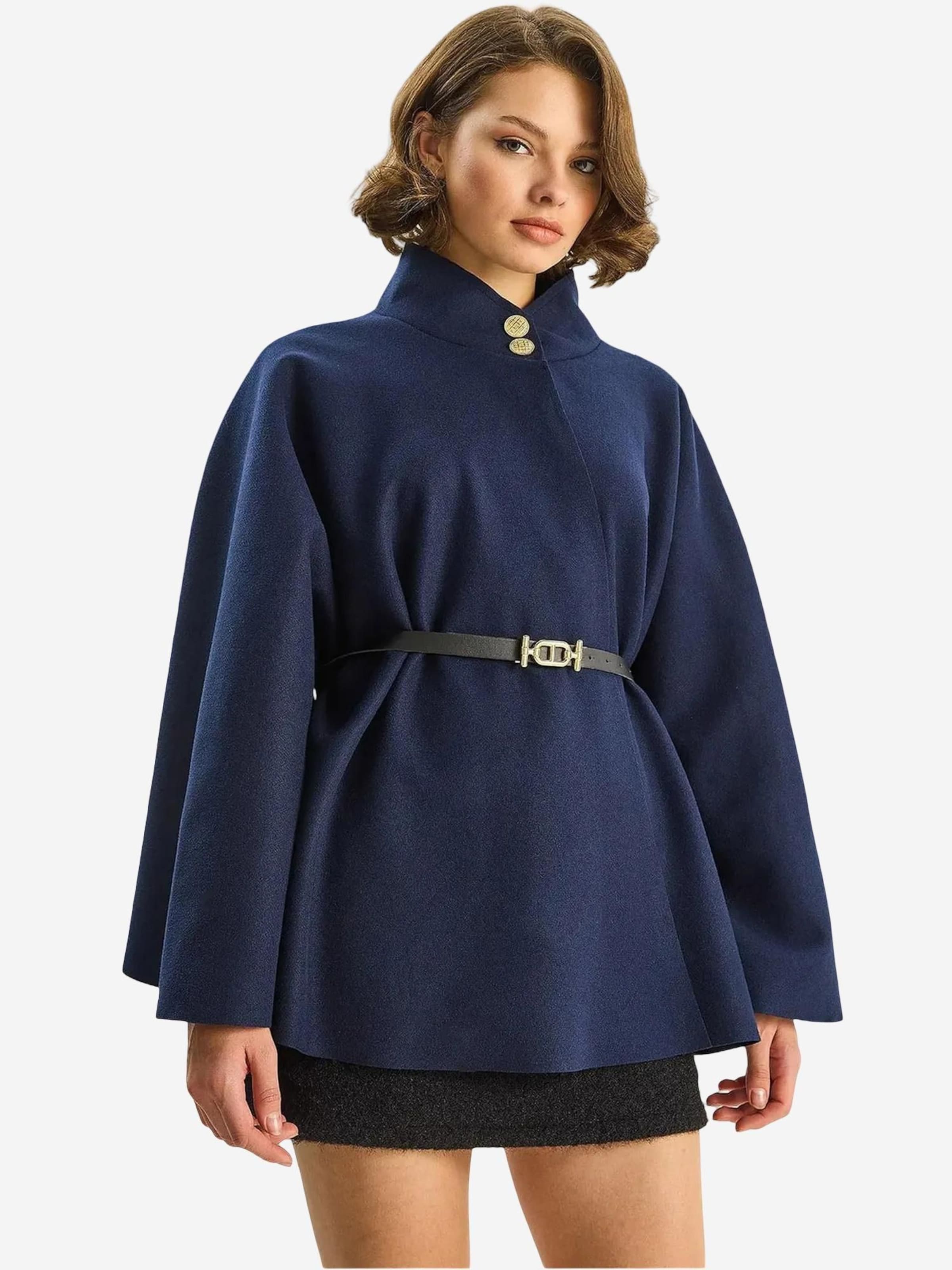 

Bianco Lucci Куртка на межсезонье в цвете Marine Blue