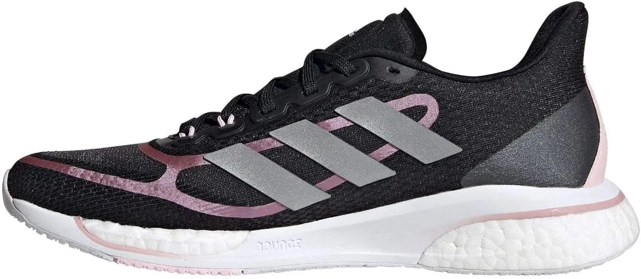 Мужские кроссовки Adidas Supernova +, черный/розовый — фото 3