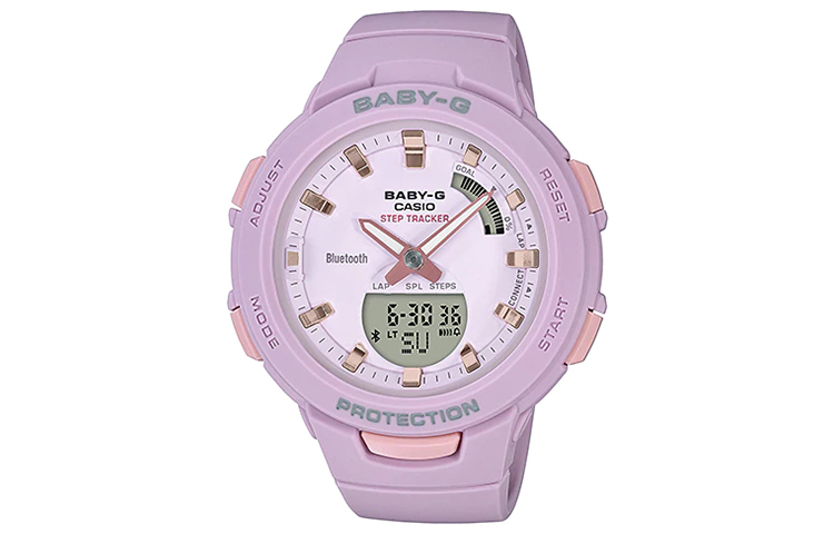 

Женские часы BABY-G розовые BSA-B100-4A2 CASIO