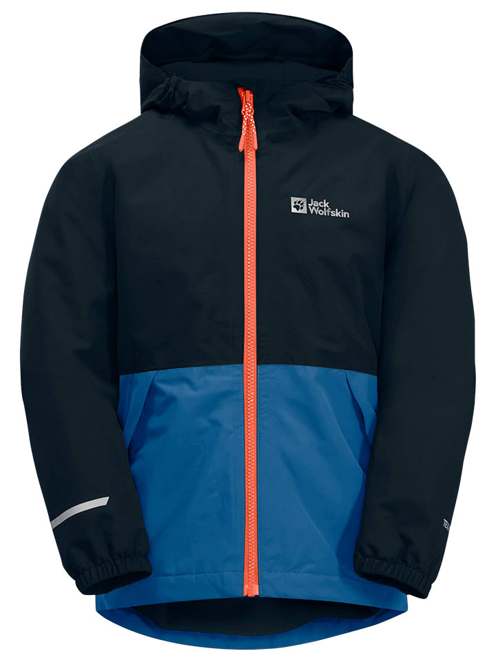 Зимняя куртка Jack Wolfskin Winterjacke Snowy Days, цвет Dunkelblau/Blau — фото 4