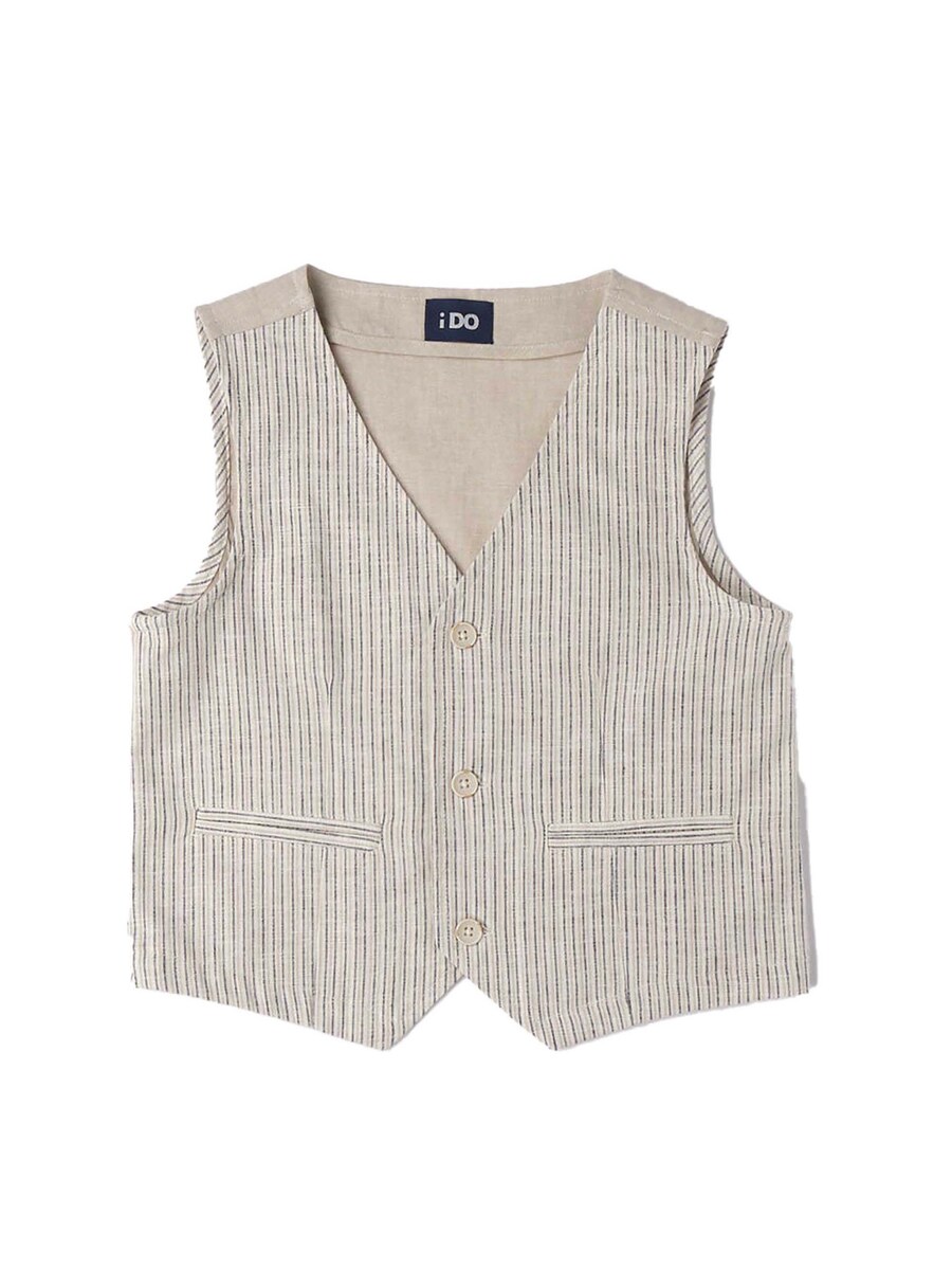 

Жилет IDO COLLECTION, цвет Beige/Dark beige