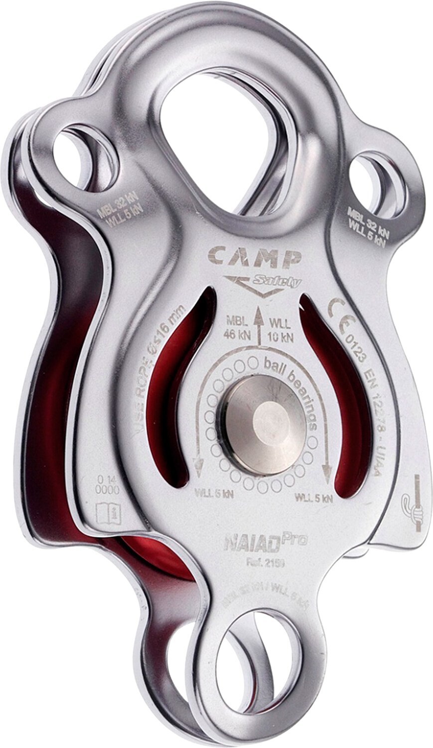 

Большой мобильный шкив Naiad Pro C.A.M.P., серый