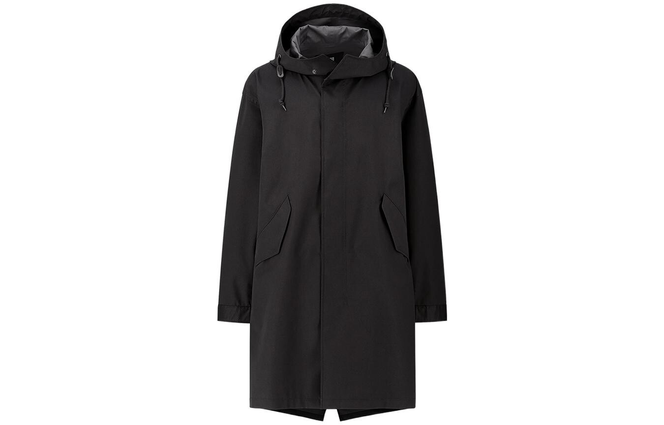 

Мужской тренч UNIQLO, цвет Black