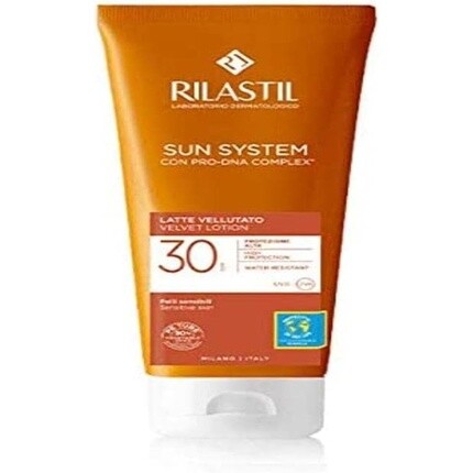 

Солнцезащитный крем для тела Sun System Velvet Milk Spf30, 200 мл, Rilastil