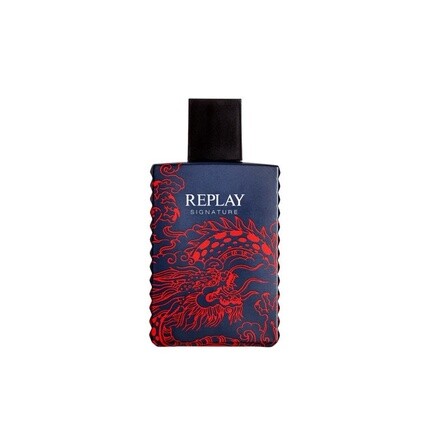 

REPLAY Signature Red Dragon For Man Туалетная вода для мужчин, смелый и загадочный древесно-пряный аромат, 30 мл