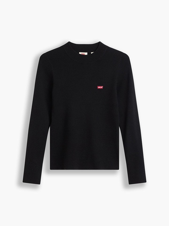 Levi's Футболка с длинными рукавами черного цвета — фото 3
