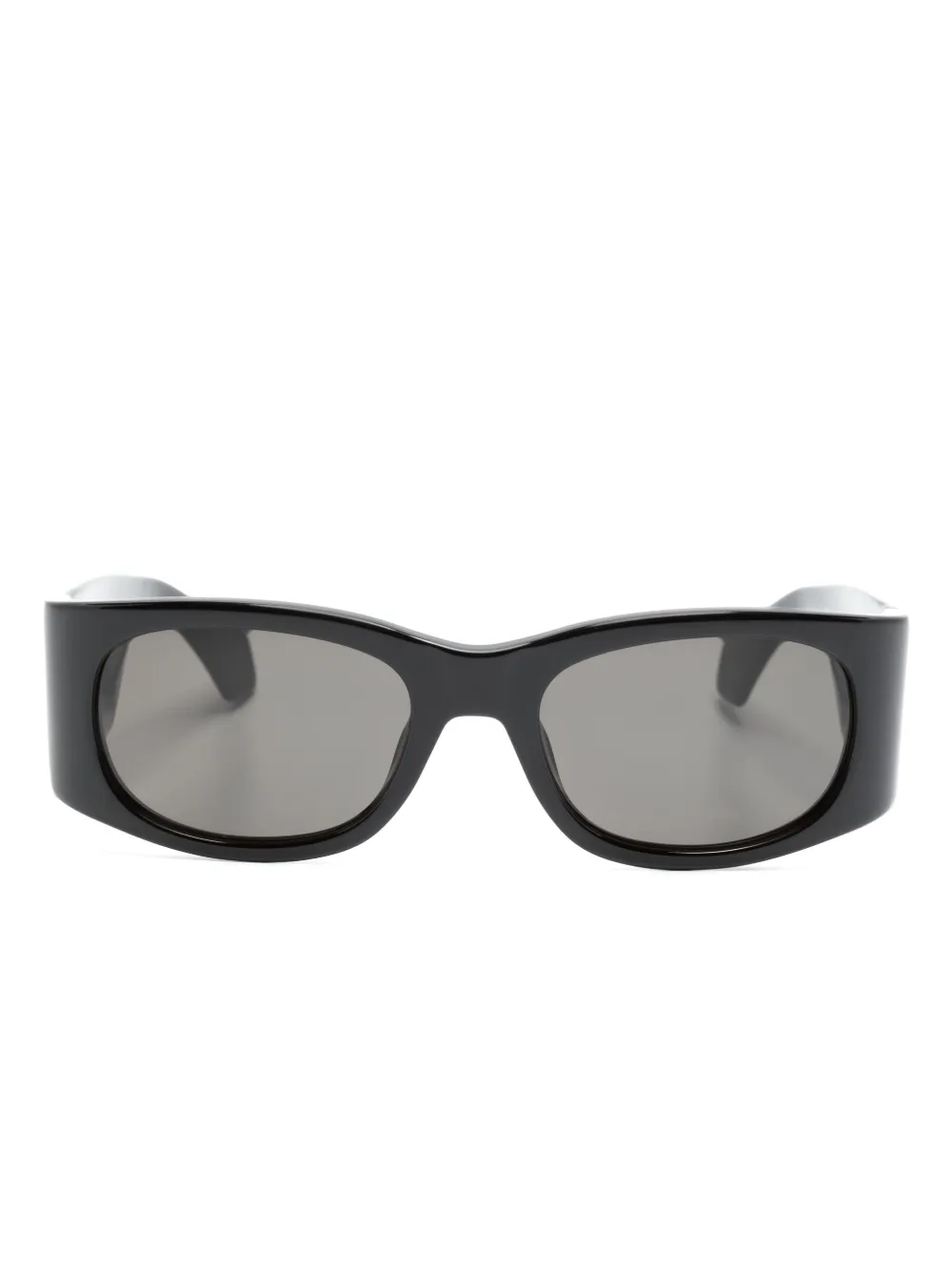 

Солнцезащитные очки в овальной оправе с логотипом Ambush Eyewear, черный