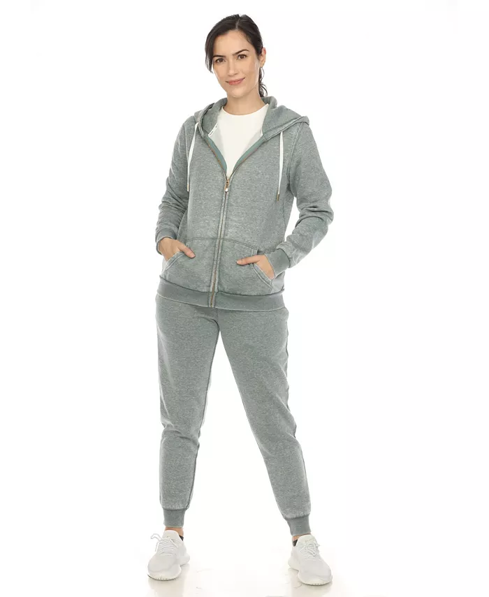 

Женский спортивный костюм Burnout Jogger White Mark, зеленый