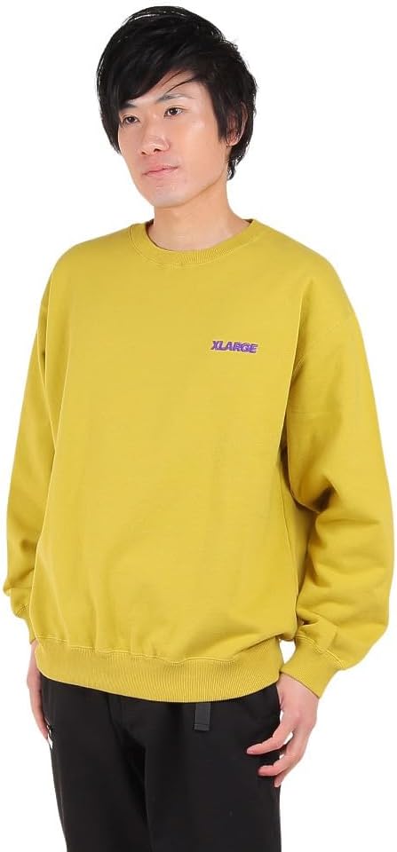 

Мужская толстовка с круглым вырезом и логотипом Standard Xlarge, горчичный, Желтый, Мужская толстовка с круглым вырезом и логотипом Standard Xlarge, горчичный