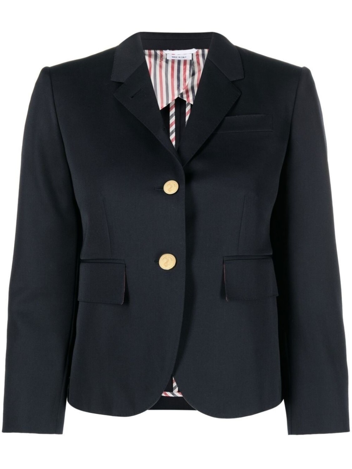 

Thom Browne однобортный блейзер, синий