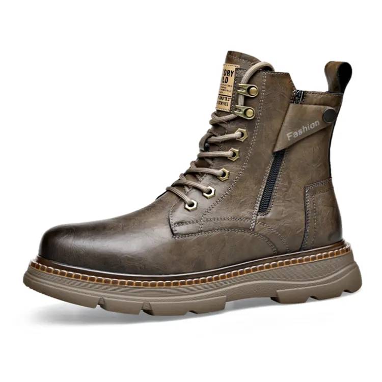 

Мужские ботинки Cahhrrn X Martin Boot Men Beige Qie
