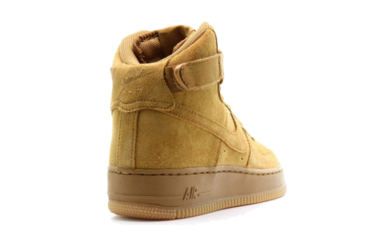 Кроссовки (GS) Nike Air Force 1 High LV8 'Wheat' 807617-701, коричневый — фото 4