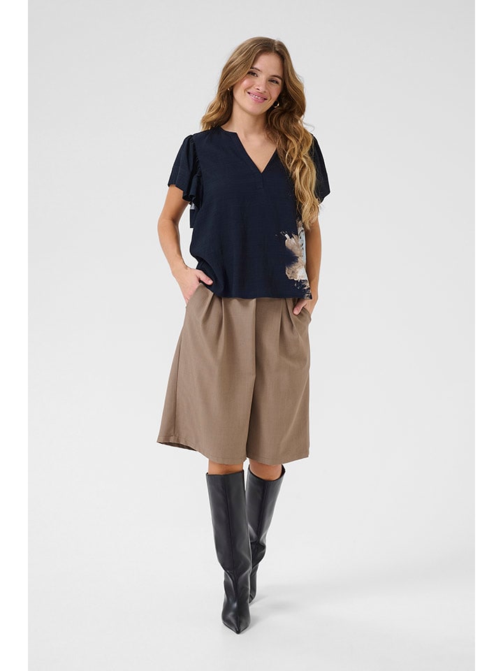 

CULTURE Блузка темно-синего цвета