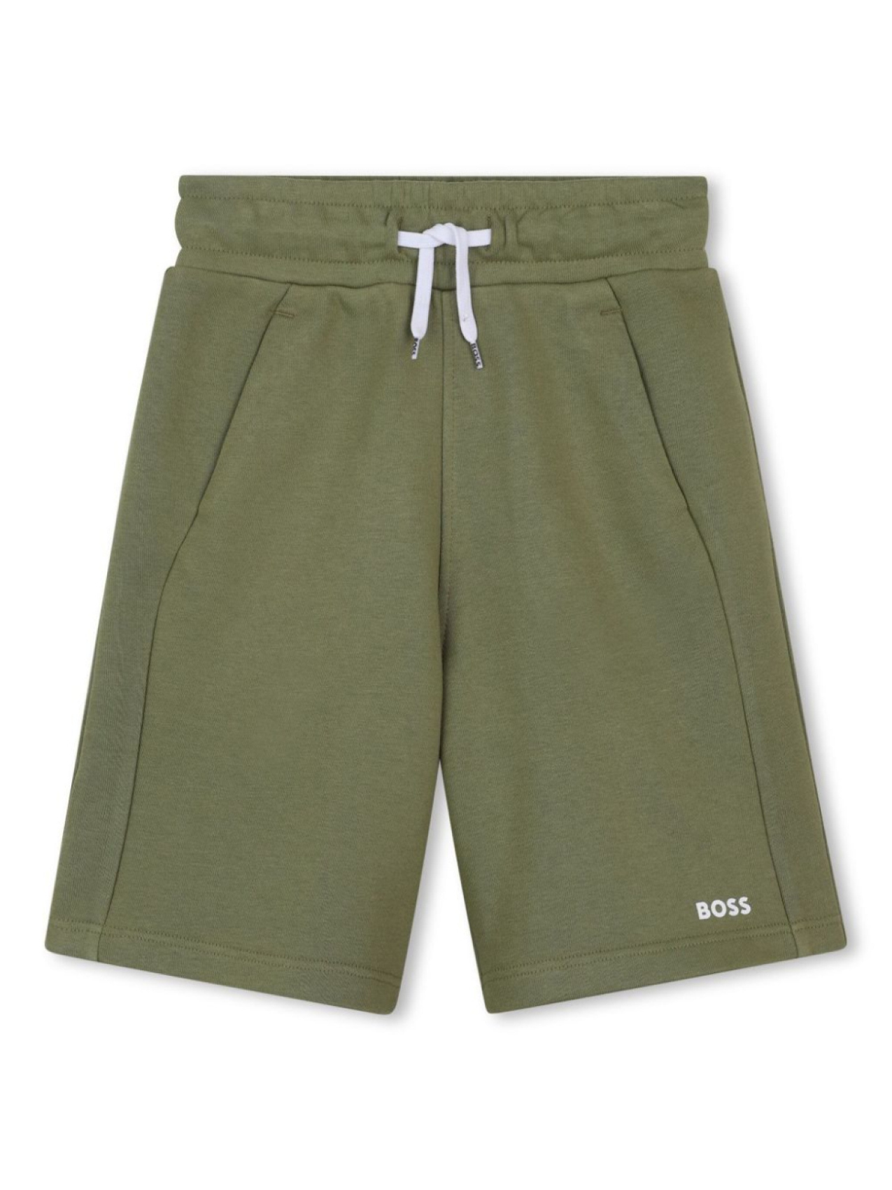 

BOSS Kidswear шорты с логотипом, зеленый