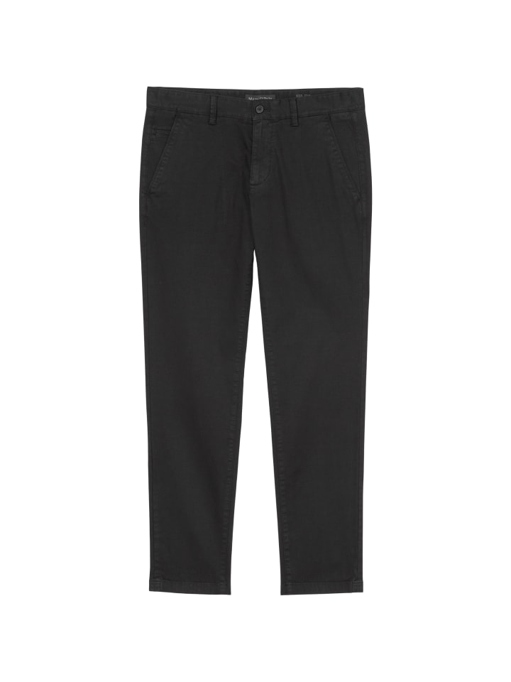 

Тканевые брюки Marc O'Polo Chino Model Stig shaped, черный