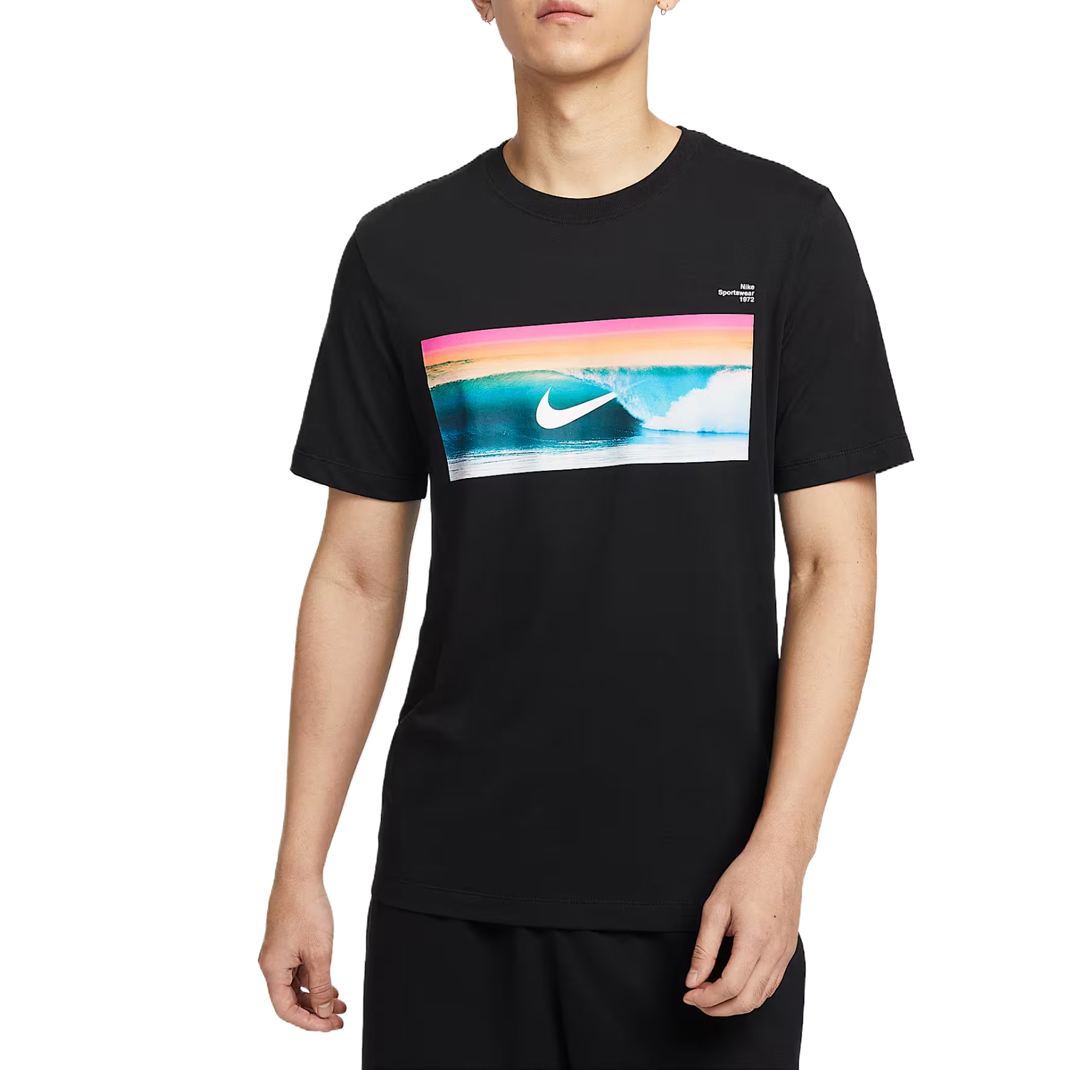 

Nike Спортивная футболка Men's Black, Черный, Nike Спортивная футболка Men's Black