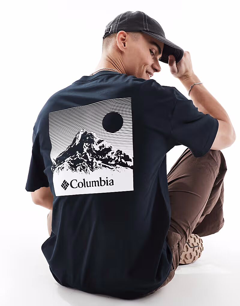 

Футболка с принтом Columbia Butte черного цвета