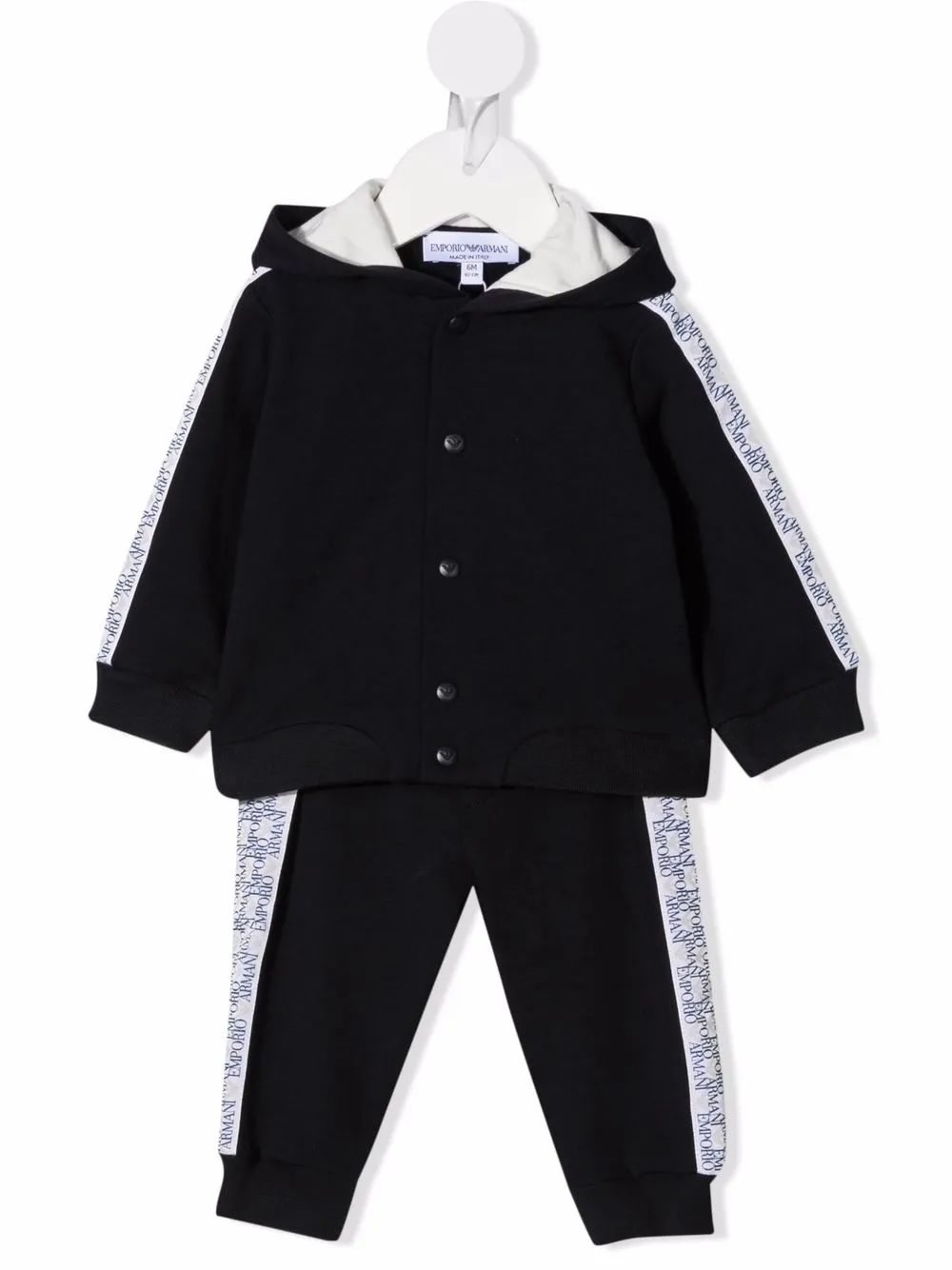 

Спортивный костюм с логотипом Emporio Armani Kids, синий