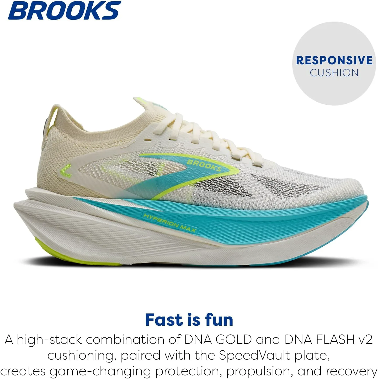 Мужские кроссовки для бега Brooks Hyperion Max 3 нейтральные — фото 2