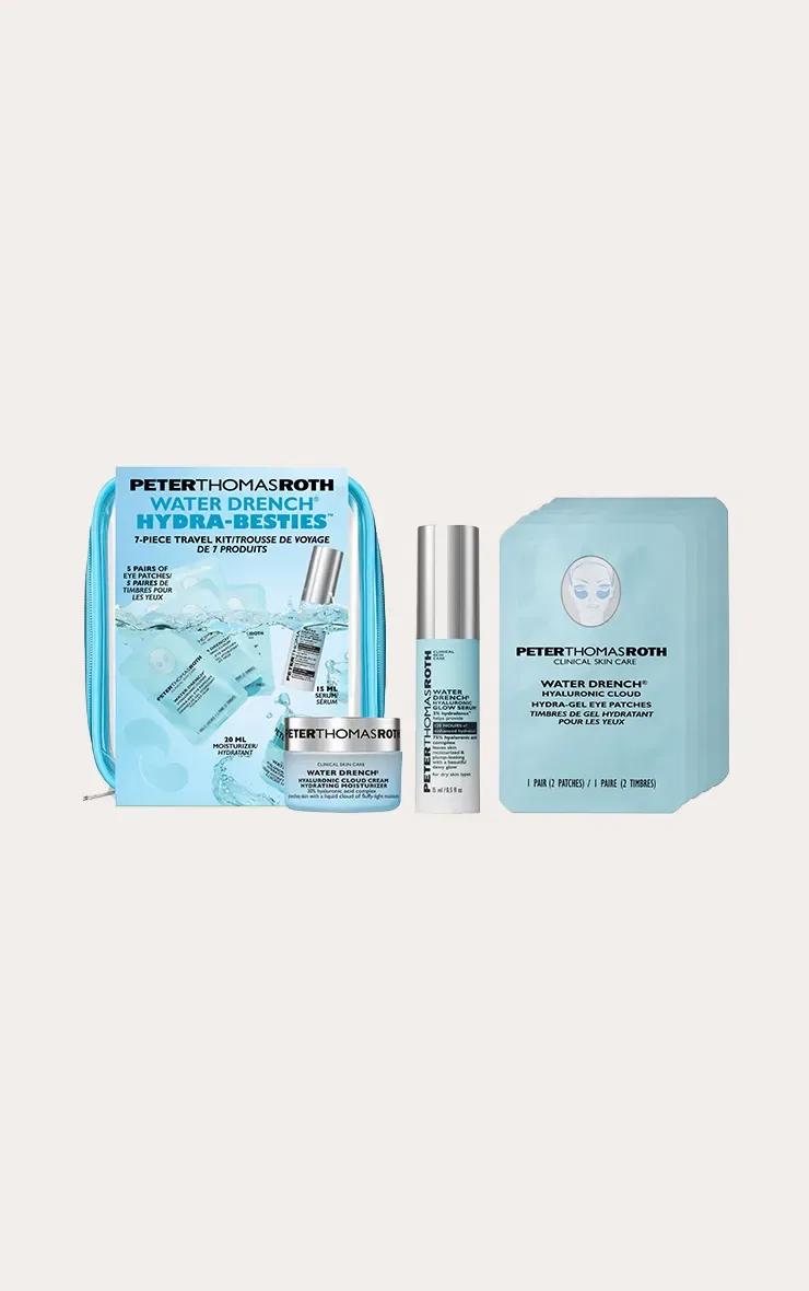 Набор для увлажнения кожи Water Drench Hydra-Besties 7 предметов Peter Thomas Roth Prettylittlething, белый