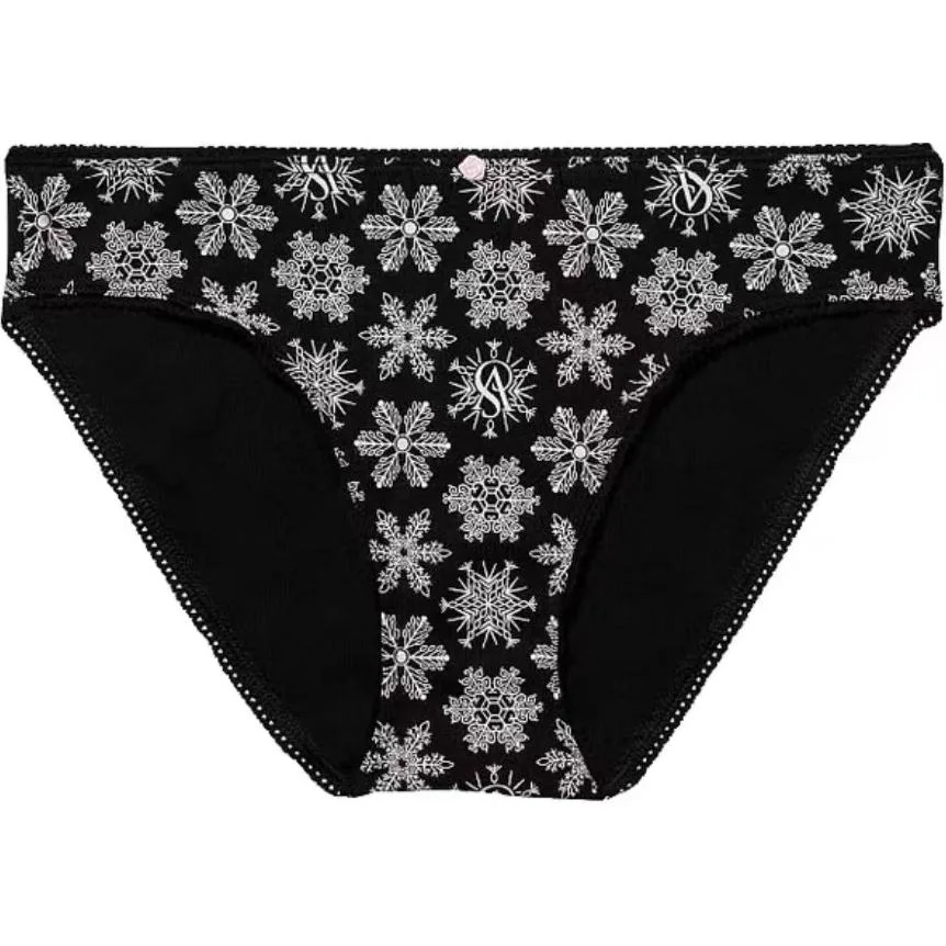 Victoria's Secret Женские трусы 1 шт черные