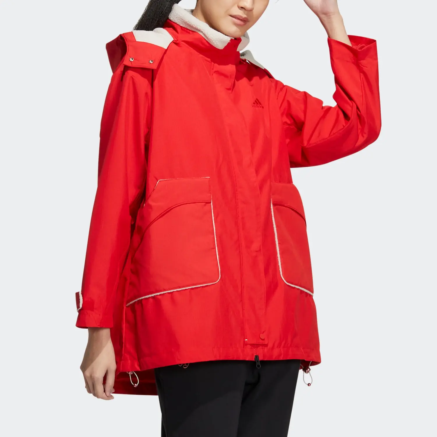 Женская куртка Adidas Warm JKT T1, красный