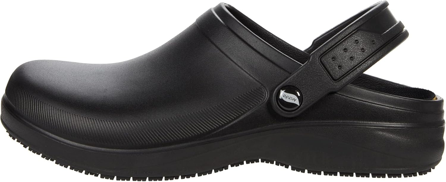 

Мужские клогги Skechers Riverbound Sr с поддержкой свода стопы, черный