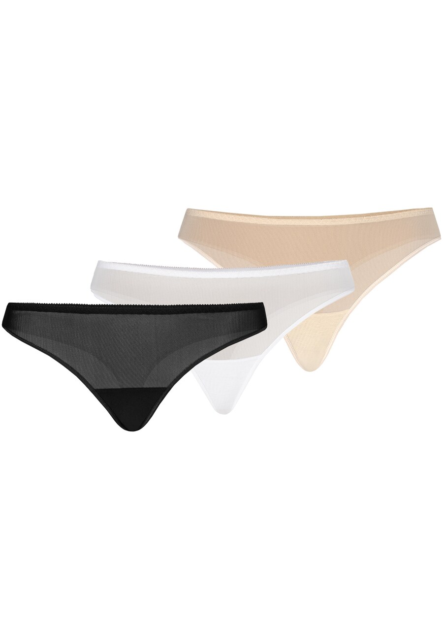 

Стринги TEYLI Thong Nikola, цвет beige/black/white