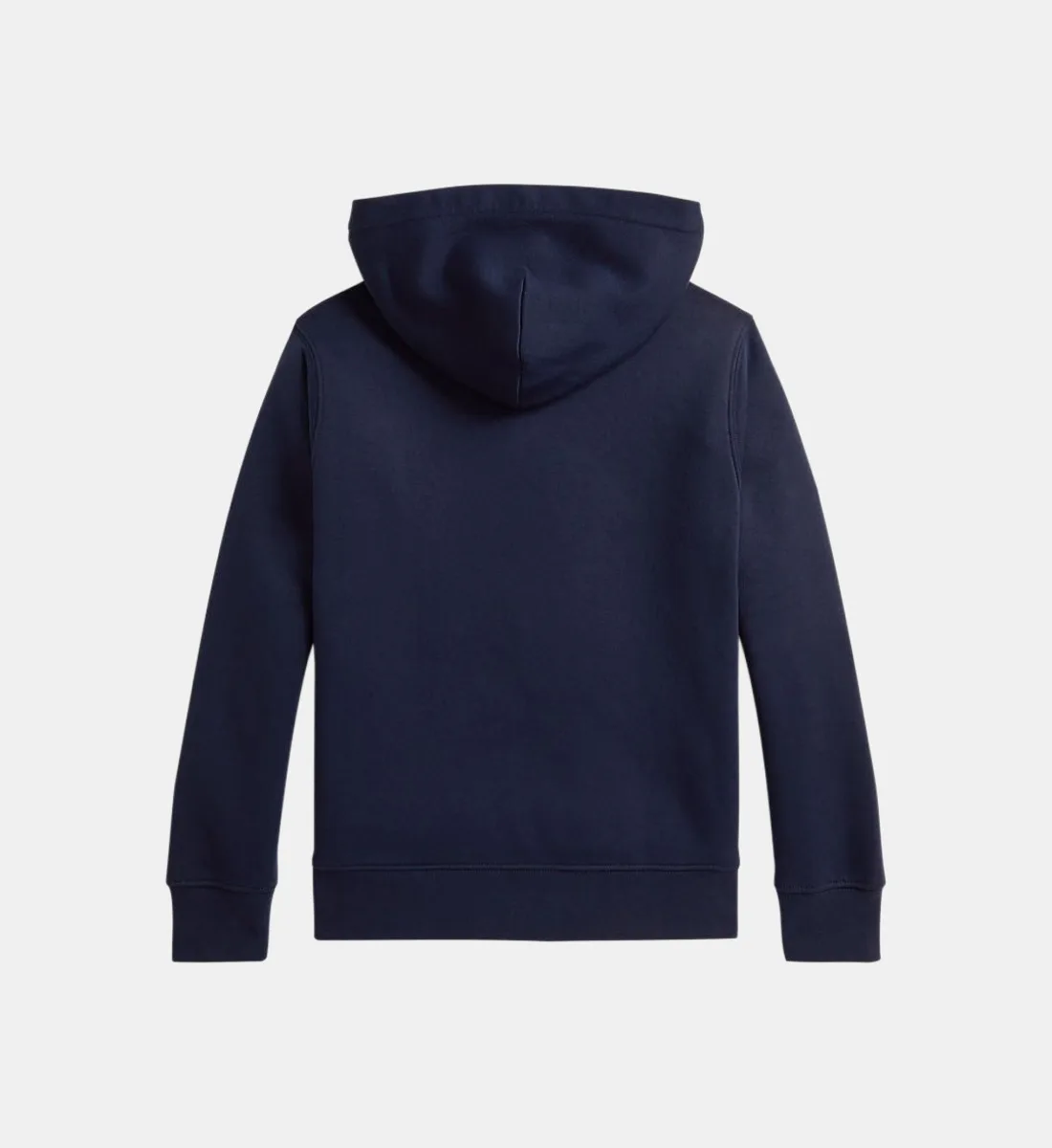 Прямой фирменный хлопковый свитшот POLO RALPH LAUREN, синий — фото 2