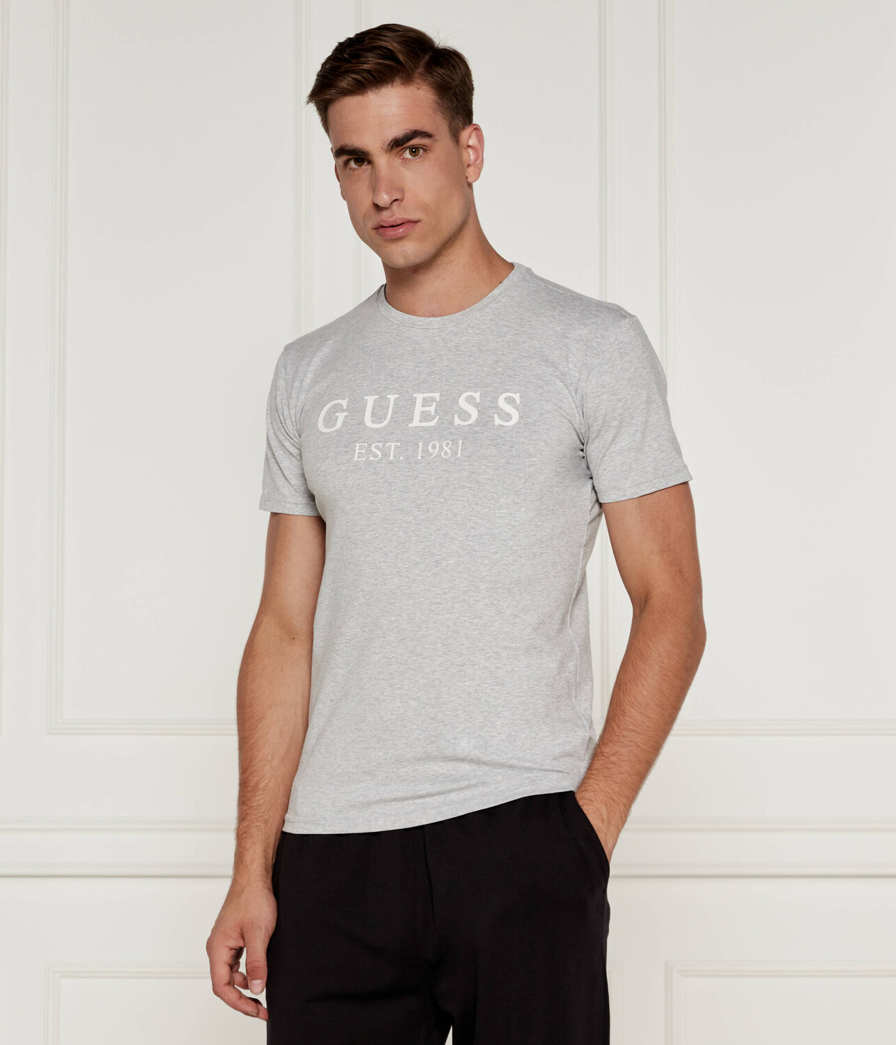 

Футболка Guess Underwear Regular Fit, серый