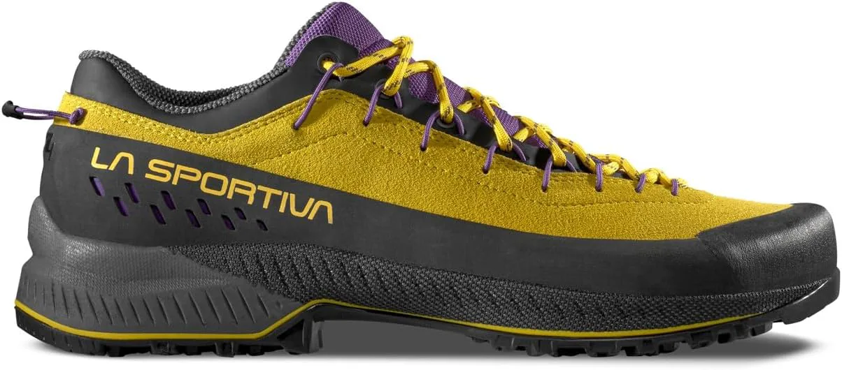 Мужские технические походные/трекинговые ботинки La Sportiva TX4 EVO из кожи, желтый/фиолетовый — фото 2