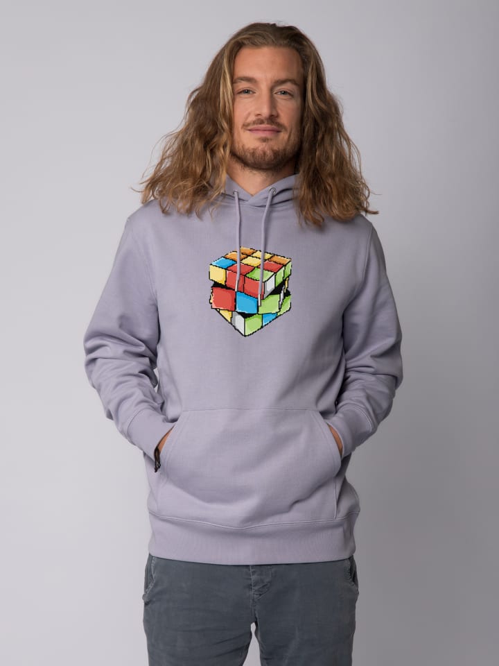 

Толстовка wat Apparel Sweatshirt Pixel Zauberwürfel, цвет Lavender