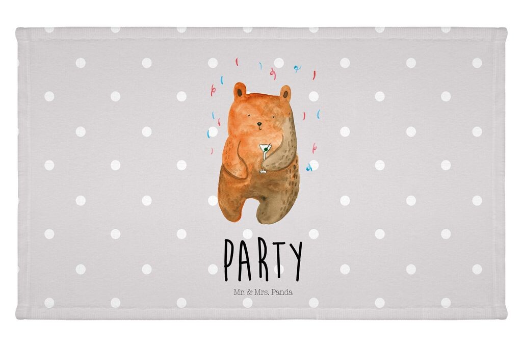 

Полотенце для гостей Mr. & Mrs. Panda Bear Party — серая пастель — подарок, дорожное полотенце, махровая ткань, плюшевый мишка, спортивное полотенце, подарок, гостевое полотенце, день рождения, Тедди, белый