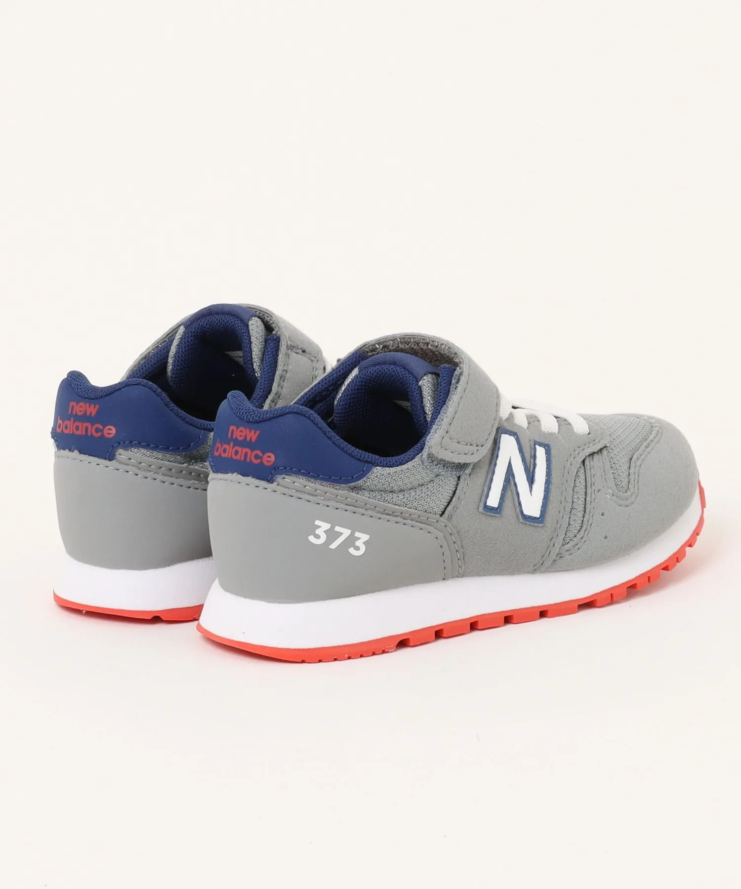 Детские кроссовки New Balance YV373 мультиколор красные — фото 2