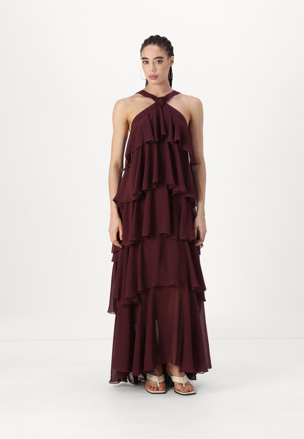 

Одежда для особых случаев VMFELICIA MAXI DRESS Vero Moda, бордовый