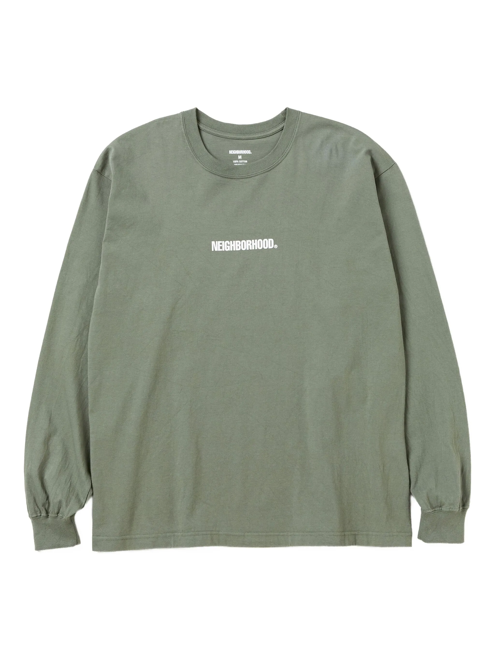 

Футболка с длинными рукавами и логотипом Neighborhood, зеленый