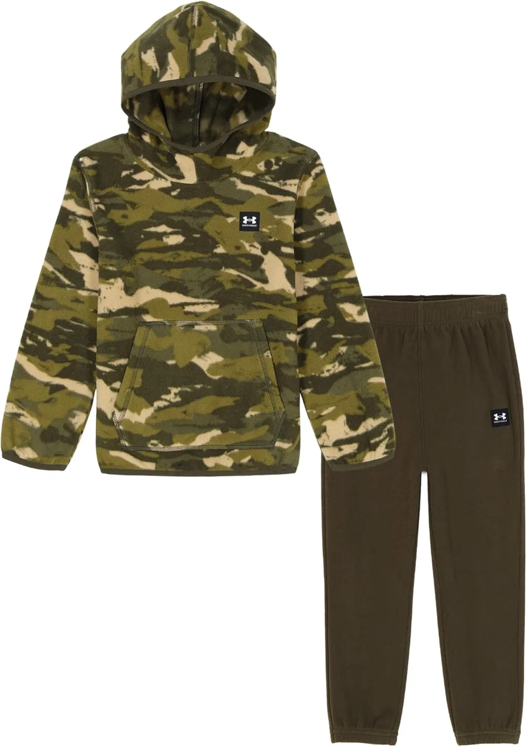 Детский спортивный комплект из футболки и штанов Under Armour, Green Reaper
