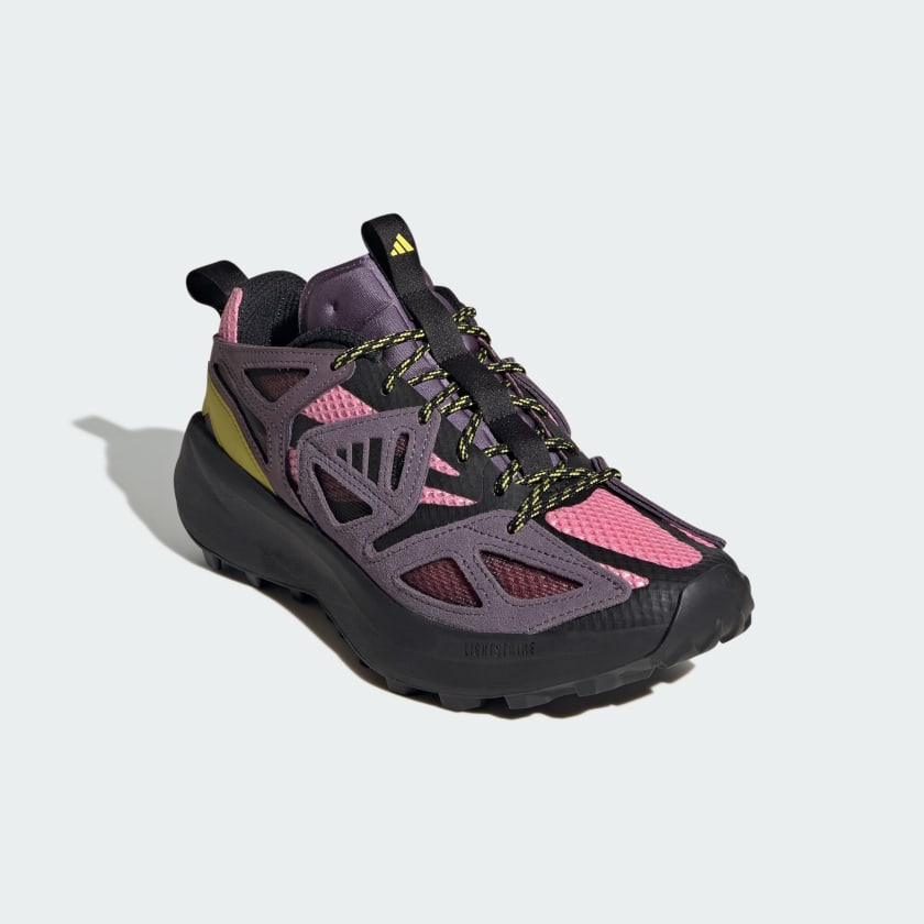 Женские кроссовки Adidas Kantai Trail, металлик/серый — фото 4