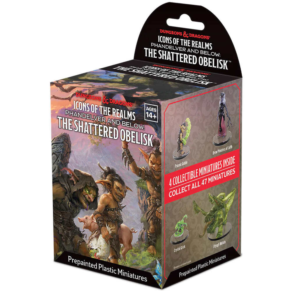 

Миниатюра WizKids/NECA D&D Icons of the Realms: Phandelver & Below: The Shattered Obelisk - Booster Pack