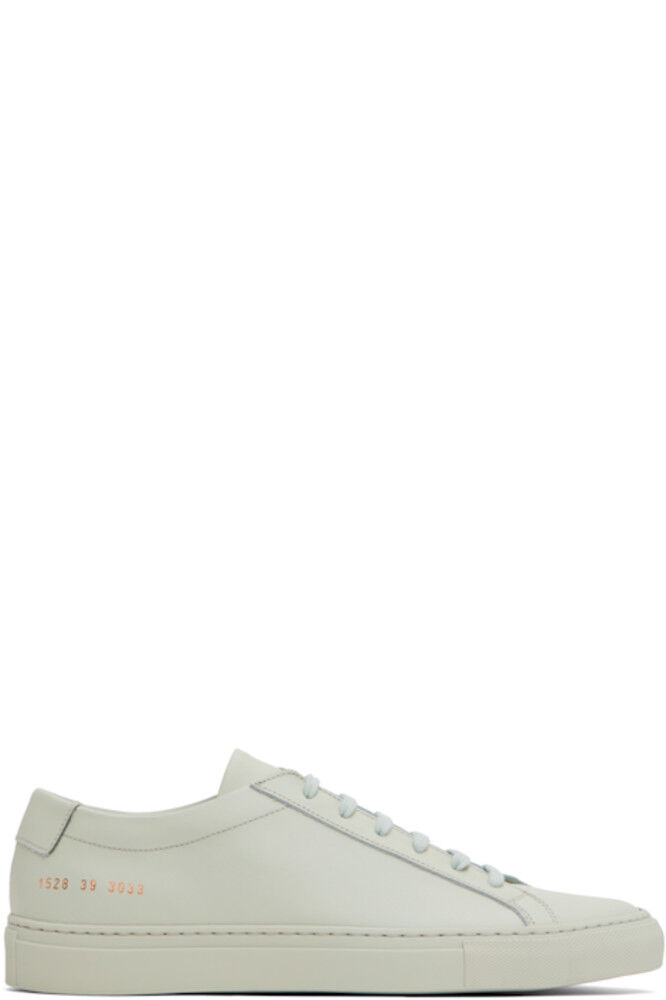 

Зеленые оригинальные низкие кроссовки Achilles Common Projects