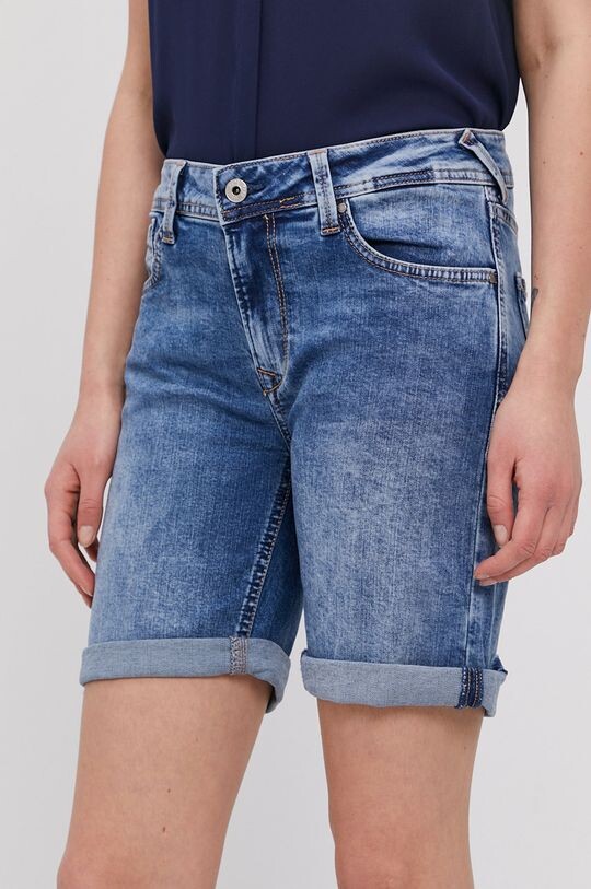 

Джинсовые шорты POPPY Pepe Jeans, синий