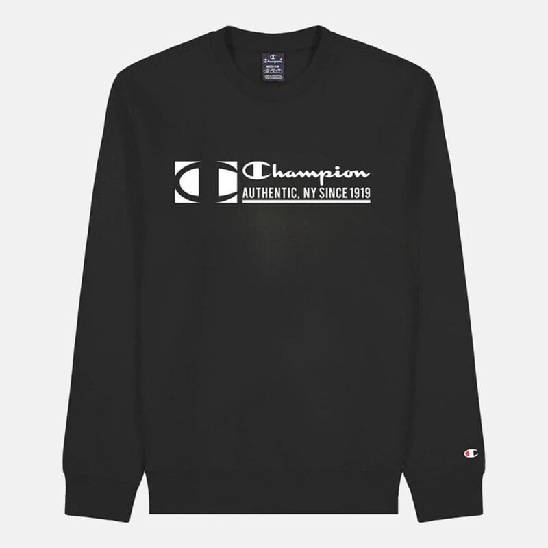 

Мужская толстовка с круглым вырезом Champion, черный