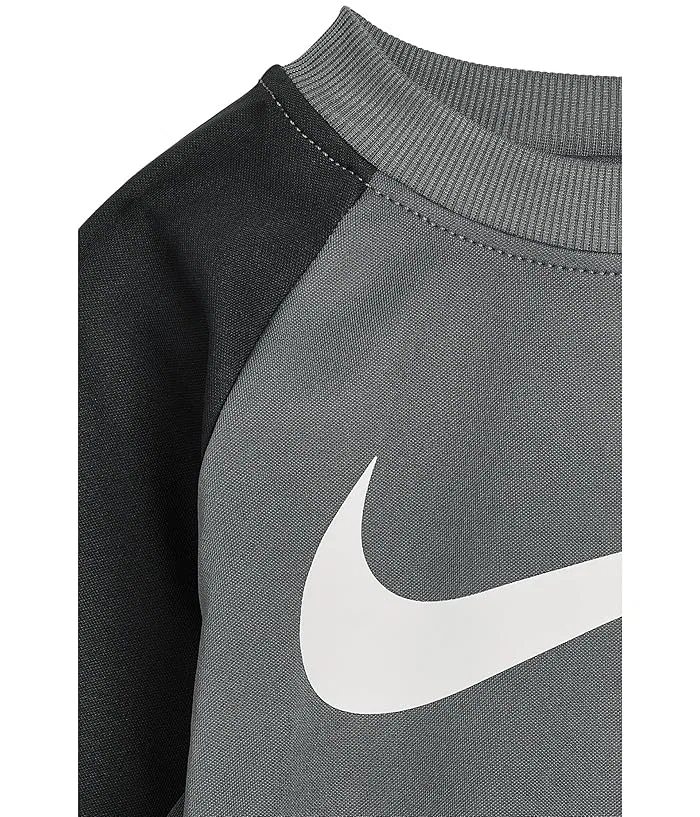 Кофта и штаны Nike Kids Lifestyle Essentials Crew Set дышащая, Smoke Grey — фото 3