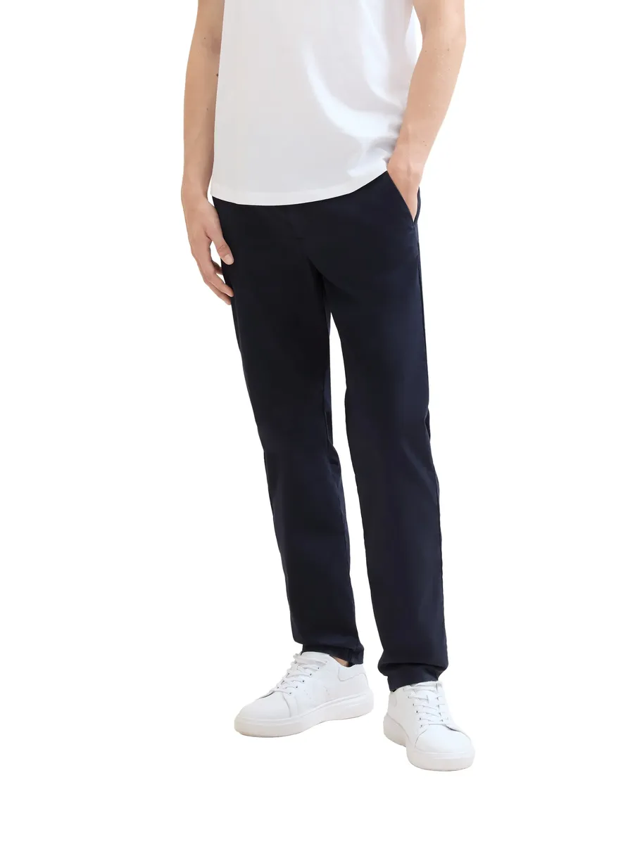 

Джинсовые брюки-чиносы TOM TAILOR с боковыми карманами Tom Tailor Denim, синий