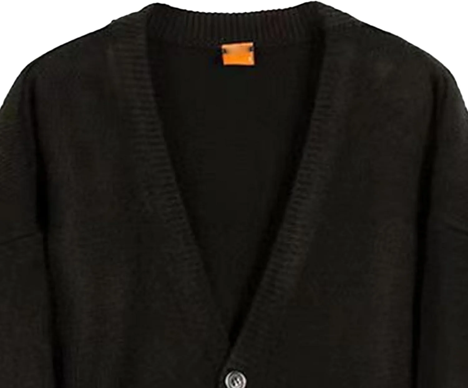 Мужской вязаный кардиган Vintage, шерстяной, кабельная вязка, Slim Fit — фото 3